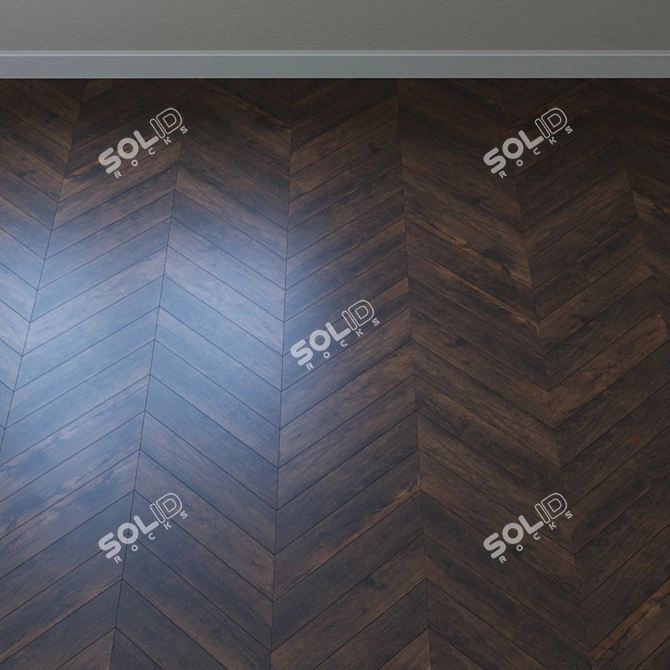 Calypso Oak Parquet | Krono Original 3D model image 3