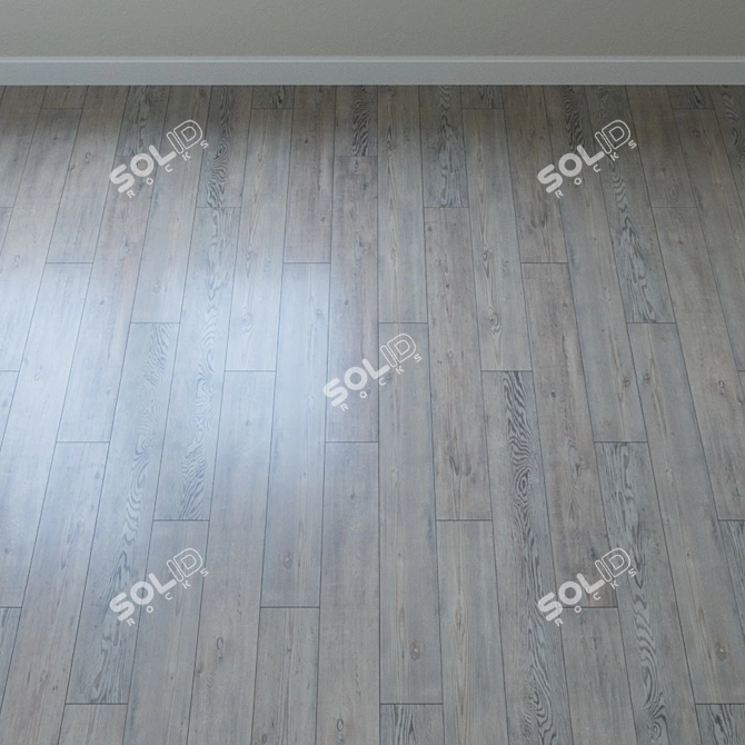 Wide Body San Dimas Pine Parquet 3D model image 2