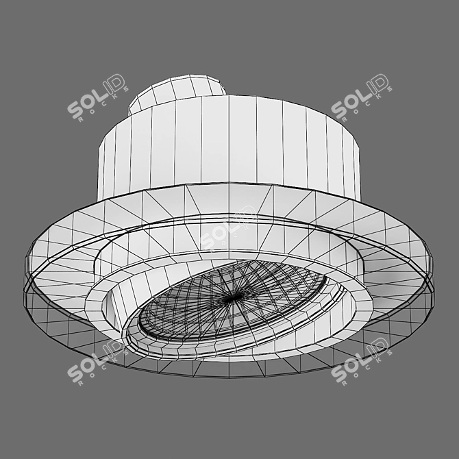 Rifle Lightstar: Versatile Inset Spotlight 3D model image 4