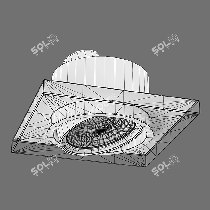 Compact Inset Rifle Lightstar 3D model image 4