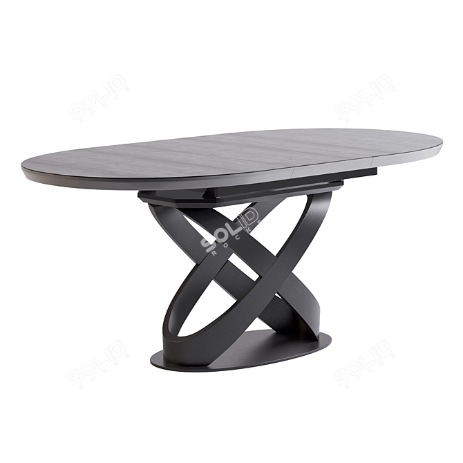 Orbita Transformer Dining Table 3D model image 2