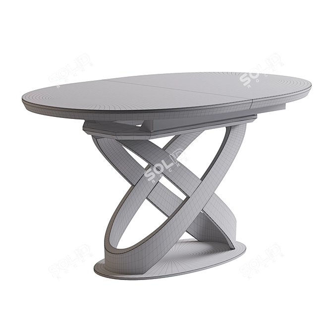 Orbita Transformer Dining Table 3D model image 3