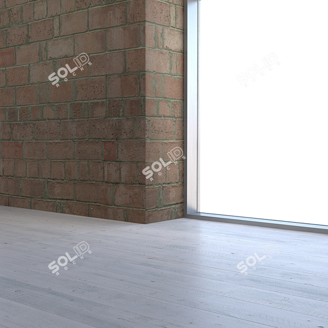 Seamless Brick Texture Pack 3D model image 3