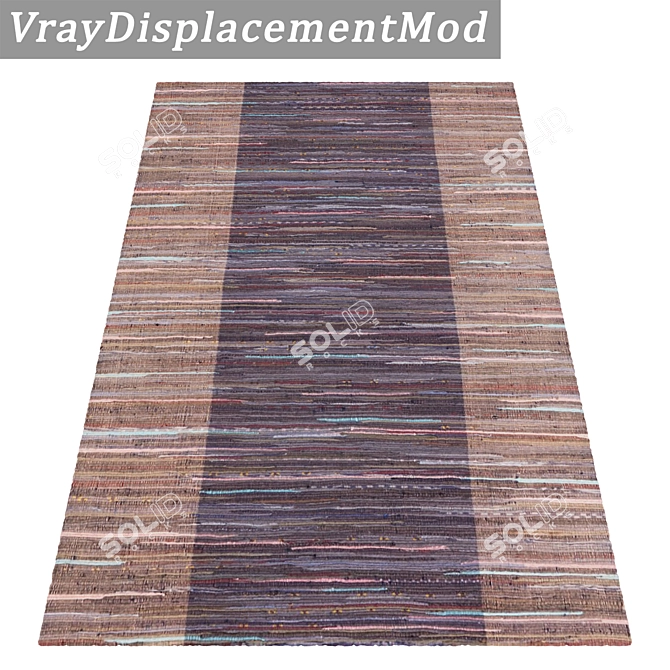 Luxury Carpet Set - Exquisite Textures 3D model image 3