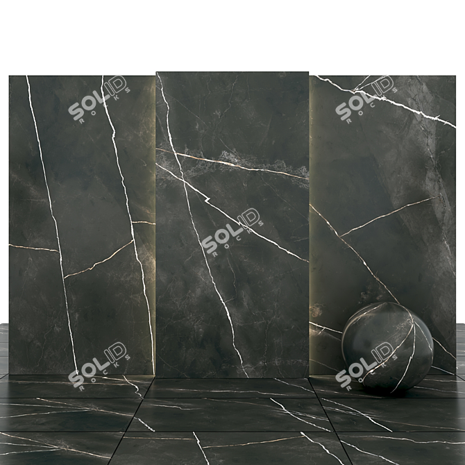 QSO Black Marble: Stunningly Realistic Tiles 3D model image 2