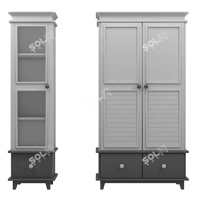 Complete Furniture Set - Stylish and Functional 3D model image 4