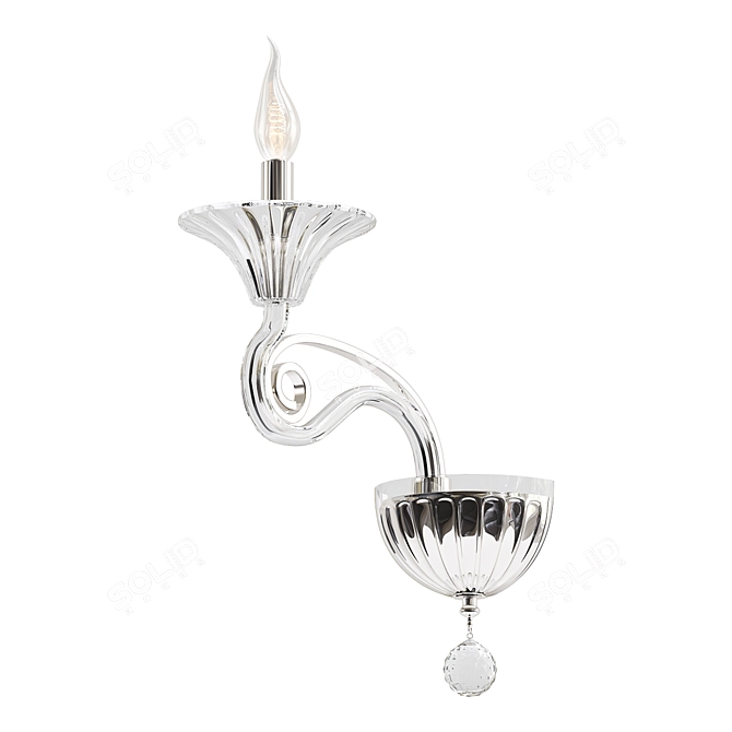 Fidel Wall Sconce 3D model image 1