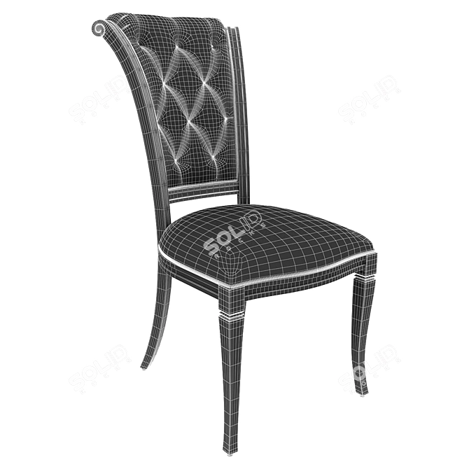 Стул Seven Sedie Paris (Russian translation of description: Chair Seven Sedie Paris) 
 Parisian Elegance for Your Home 3D model image 4