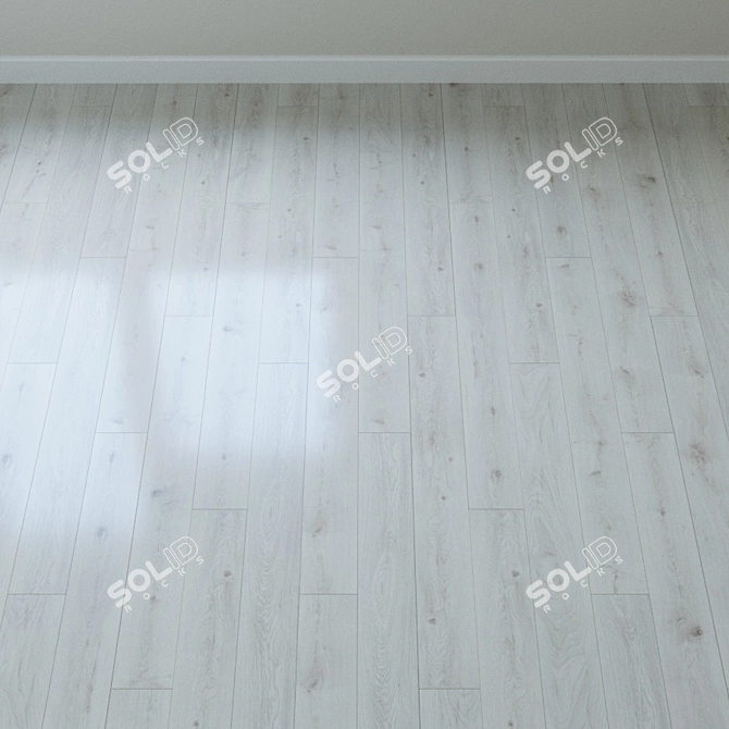 Vintage Classic Chantilly Oak Parquet 3D model image 2