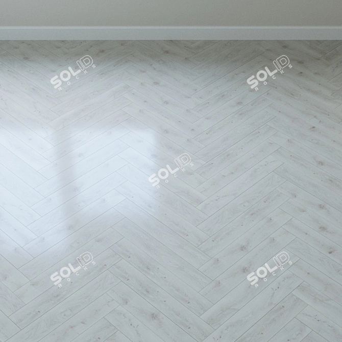 Vintage Classic Chantilly Oak Parquet 3D model image 3