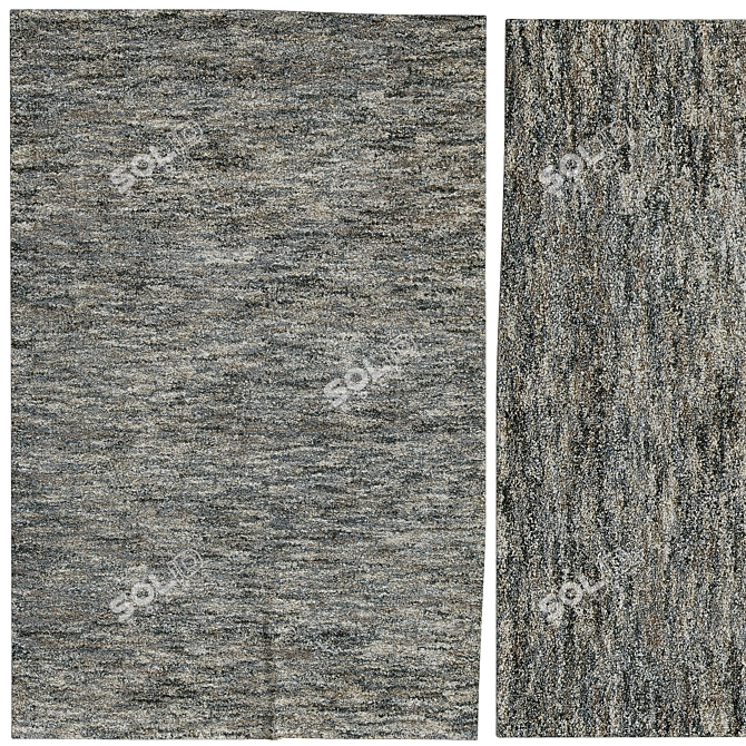 3-in-1 Designer Rugs 3D model image 1