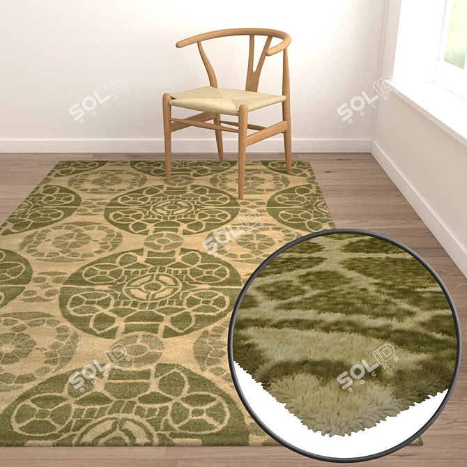 High-Quality Carpet Set - Variety +3 3D model image 5