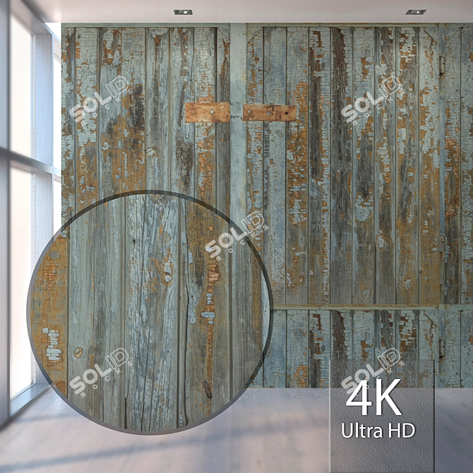 Seamless Wood Texture Pack 3D model image 1