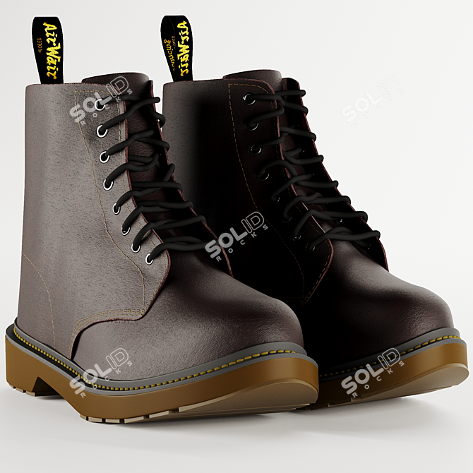 Maximize Your Style with Dr. Martens 3D model image 1