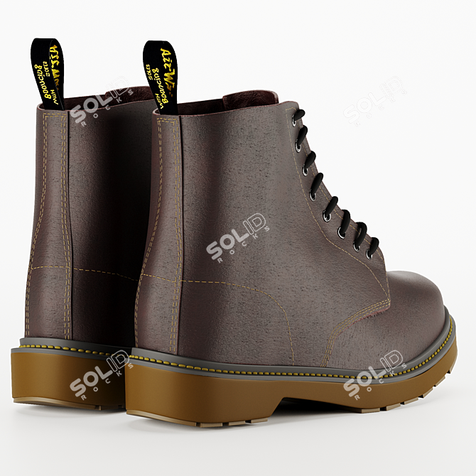 Maximize Your Style with Dr. Martens 3D model image 2