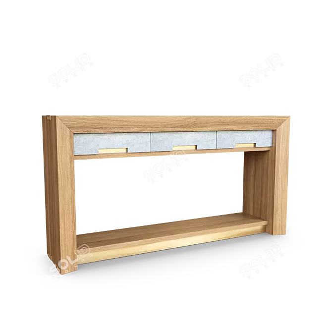 Modern Console Table G018 by Any-Home 3D model image 1