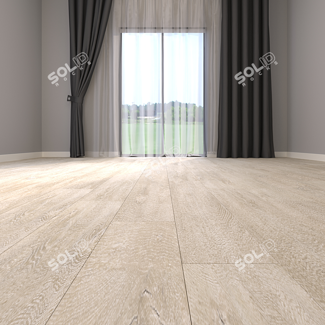 3D Model Parquet Floor | Lenk Maple 3D model image 2