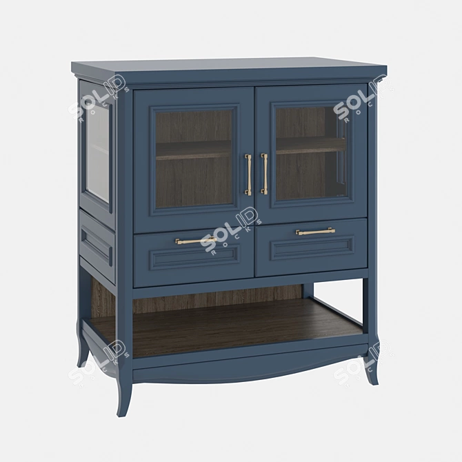 Vintage Charm: Madlen Sideboard in Ruta & Estella 3D model image 2