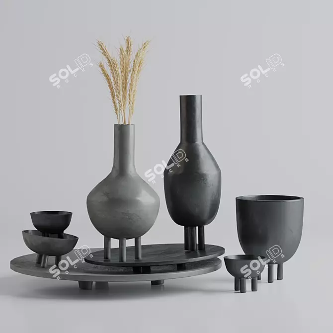 101 CPH_SET: Versatile and Stylish Home Essentials 3D model image 1