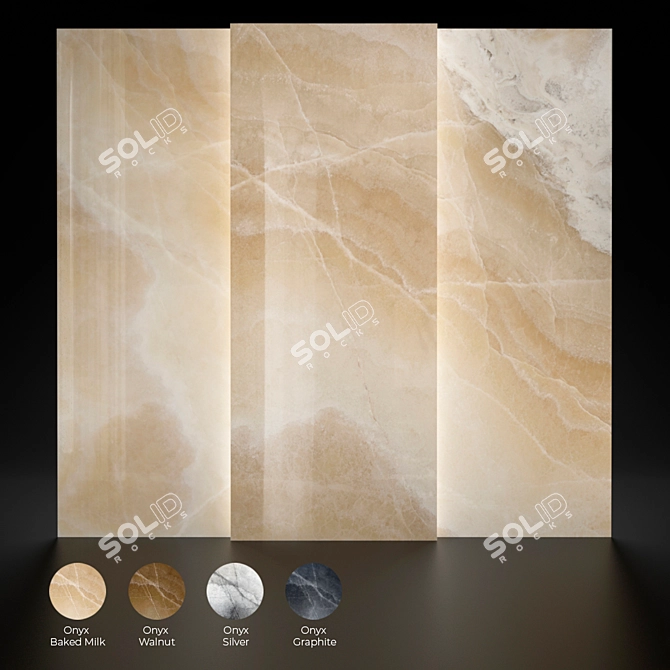 Onyx Interior Panels | Elegant Collection 3D model image 1