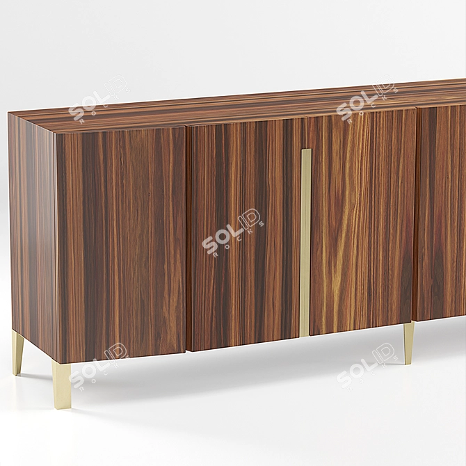 Elegante Garbo Sideboard 3D model image 2