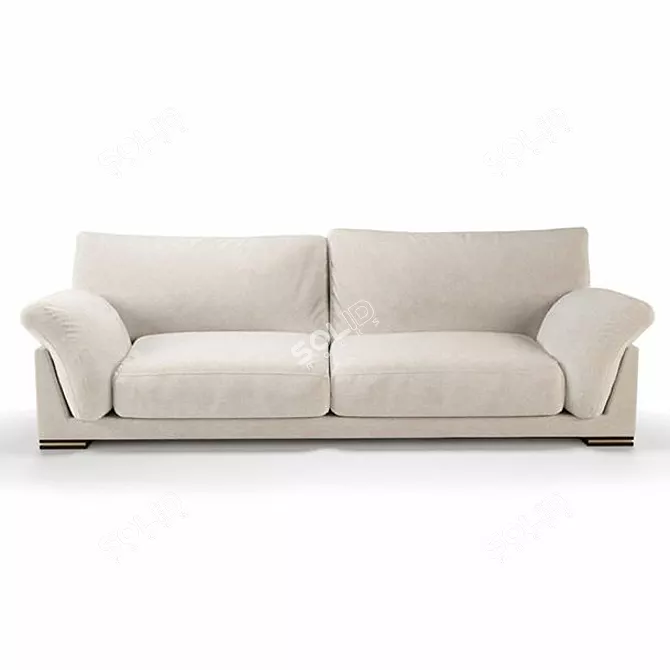 OM Sofa D009 Any-Home: Luxurious Comfort for Any Space 3D model image 1