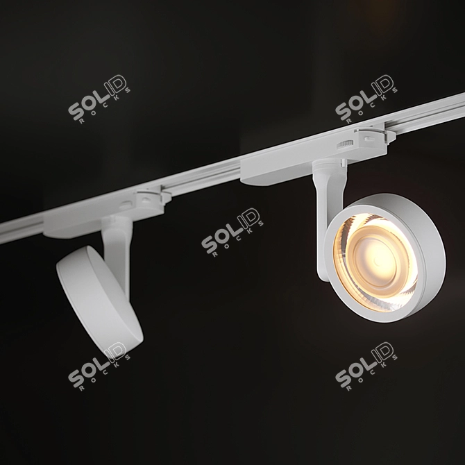 MIOKO TR Track Light 3D model image 2