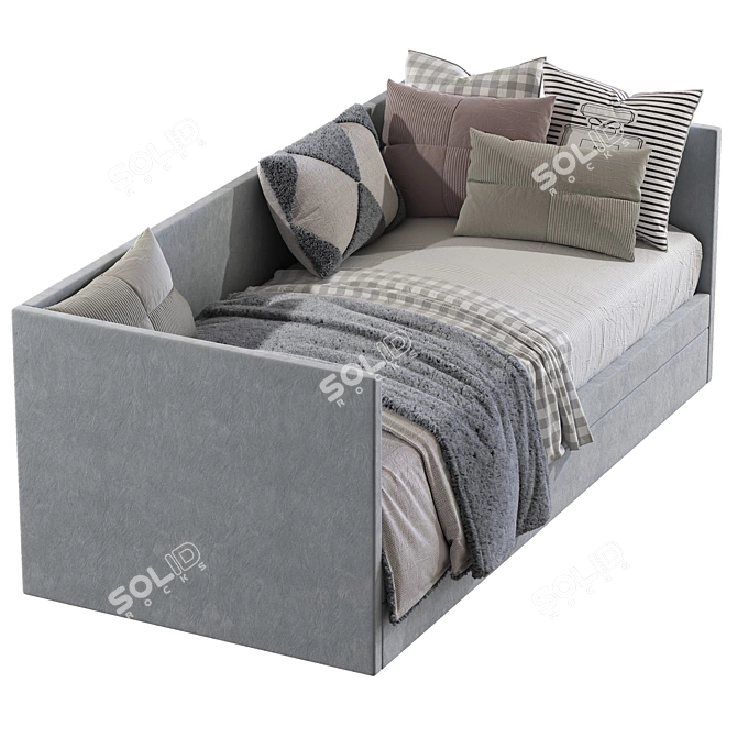 Stylish Bert Sofa Bed 2 3D model image 4