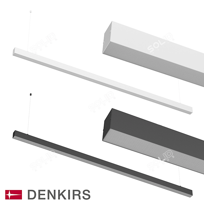Denkirs DK9153 and DK9154 Pendant Lights 3D model image 2