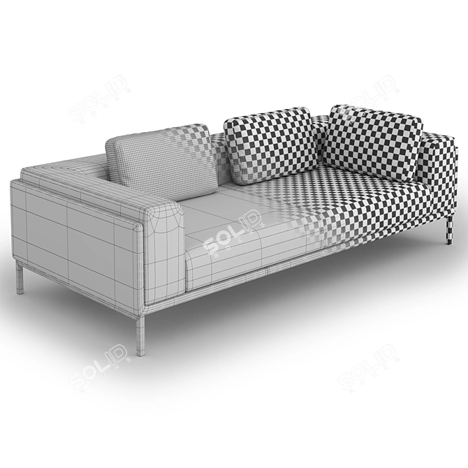 Elegant Slettvoll Zofi Sofa 3D model image 5