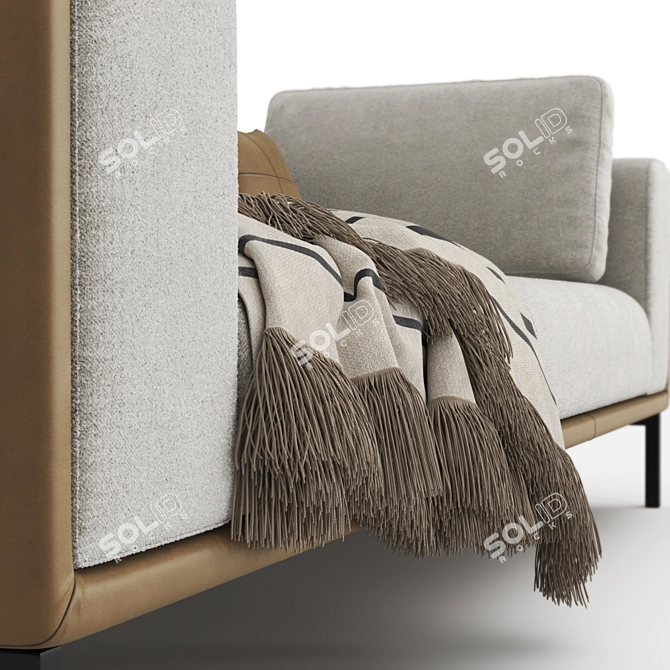 Elegant Slettvoll Zofi Sofa 3D model image 8