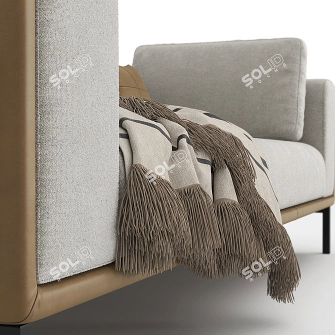 Elegant Slettvoll Zofi Sofa 3D model image 13