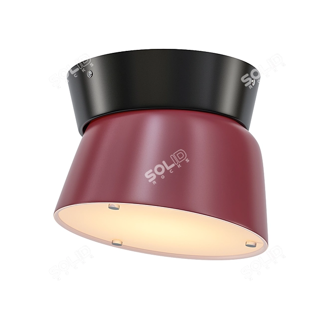 Colorful LED Ceiling Lights | In Stock 3D model image 1