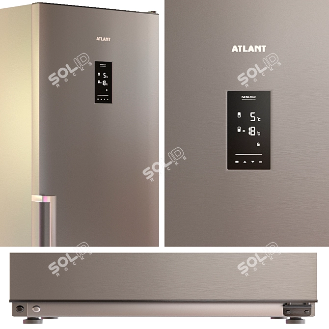 Atlant Refrigerator Set 3D model image 3