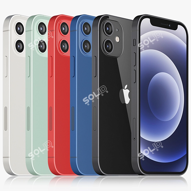 Ultimate iPhone 12 mini Collection 3D model image 1