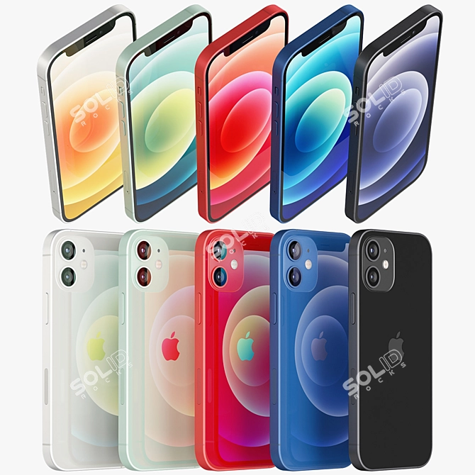 Ultimate iPhone 12 mini Collection 3D model image 3