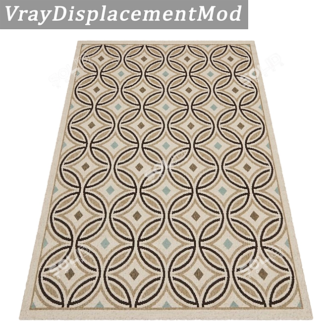 High-Quality Carpet Set | 3D Textured Rugs for VRay & Corona 3D model image 3