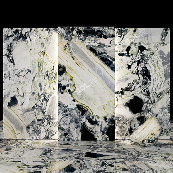 Ice Connect Marble Slabs & Tiles 3D model image 2