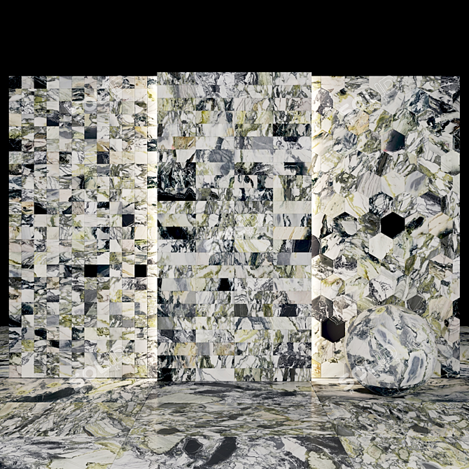 Ice Connect Marble Slabs & Tiles 3D model image 4