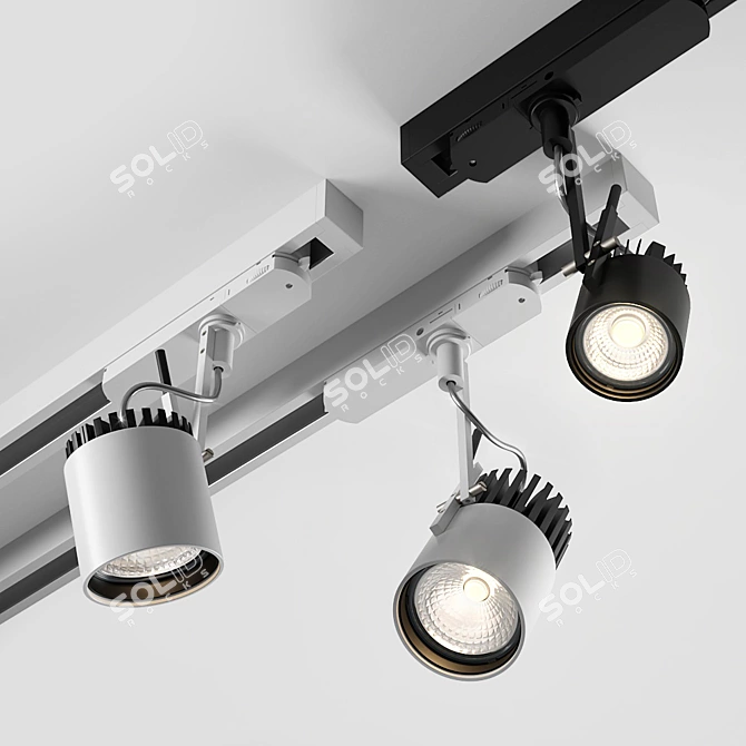 Illuminate your space with AQForm's Pro Led Collection 3D model image 3
