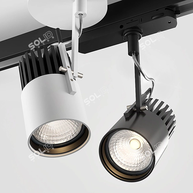 Illuminate your space with AQForm's Pro Led Collection 3D model image 4