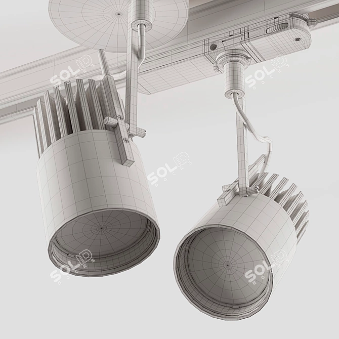 Illuminate your space with AQForm's Pro Led Collection 3D model image 5