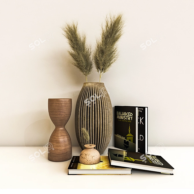 Elegant Decor Set: Stunningly-Designed and Versatile 3D model image 1