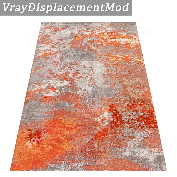 Title: High-Quality Carpet Set 3D model image 3