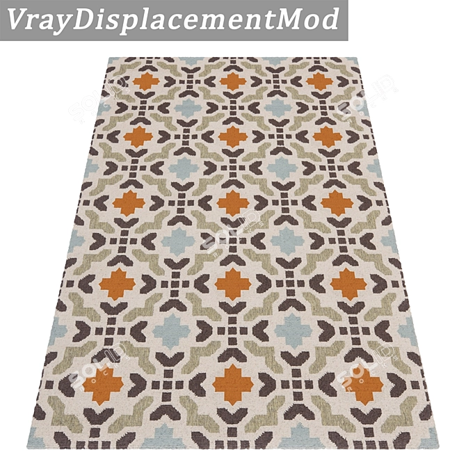 Luxury Carpets Set 2172 3D model image 3
