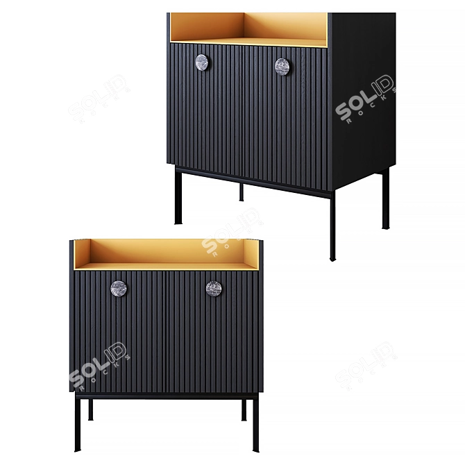 Modern Look Buffet & Sideboard Sets 3D model image 2