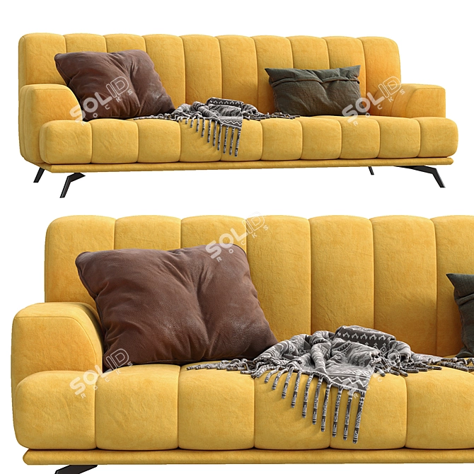 Elegant Chloe Sofa - Papadatos 3D model image 2