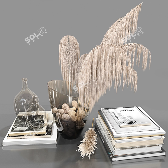 Elegant Dry Decor: 3ds Max 2012+ Corona+ Obj 3D model image 2