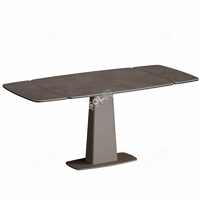 Modern Extendable Colombo Table 3D model image 2