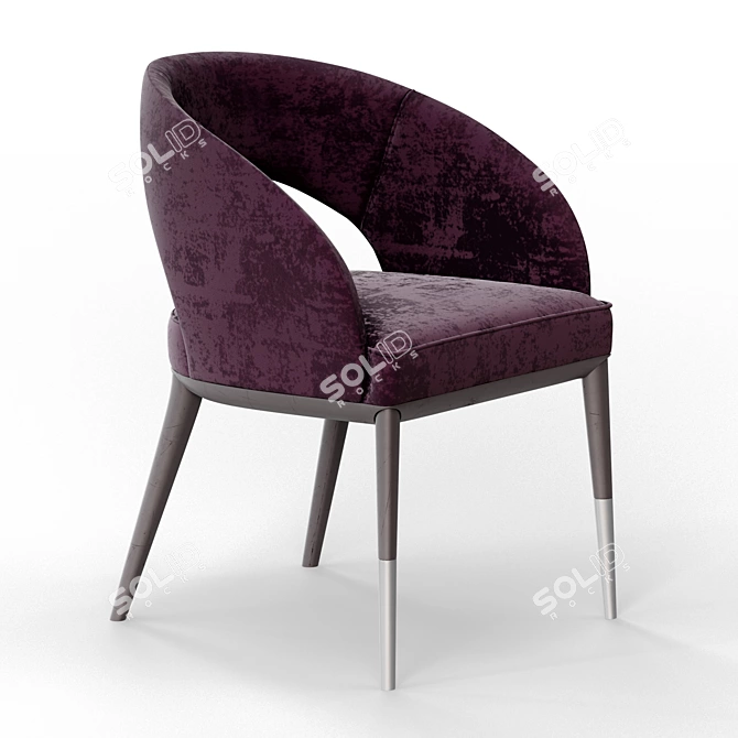  Stylish Side Chair: Vision Collection 3D model image 1